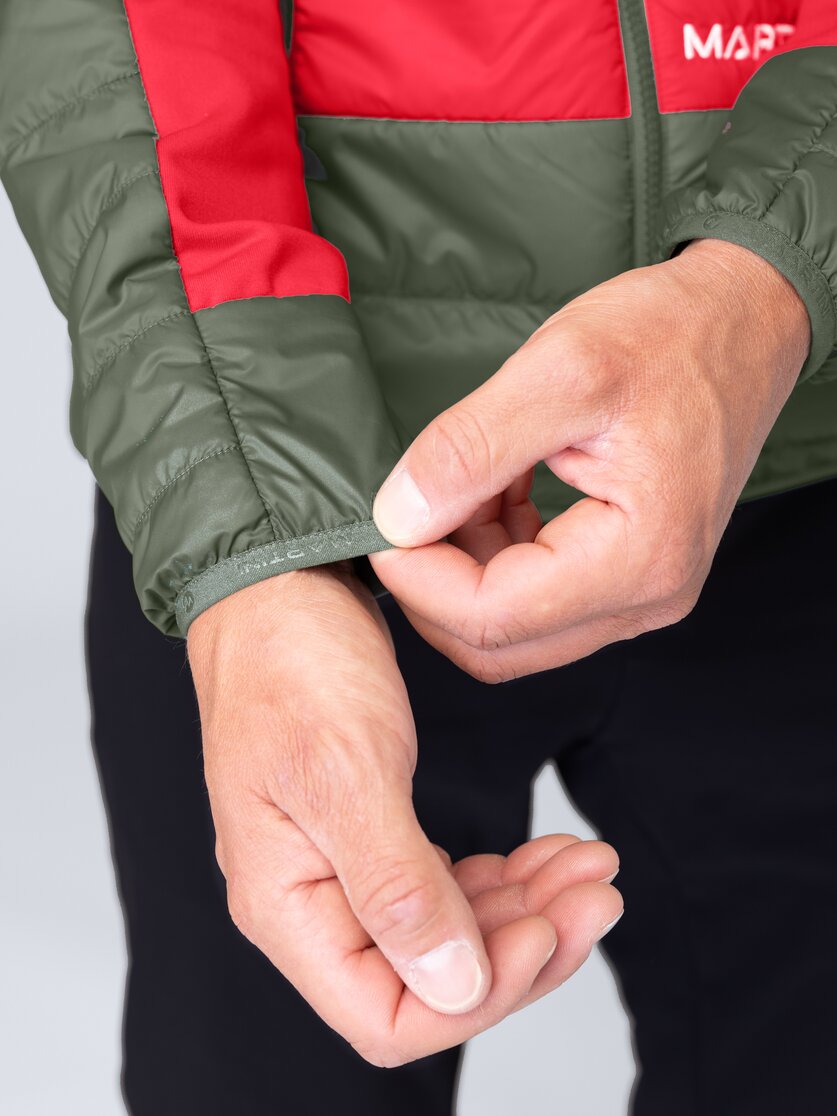 Martini Sportswear - Yalca Padded Jacket Primaloft® M - Primaloft & Gloft Jacken in mosstone-mars - Detail 6 - Herren