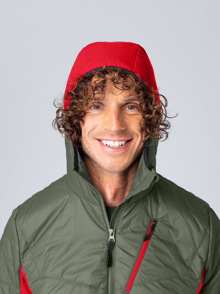 Martini Sportswear - Yalca Padded Jacket Primaloft® M - Primaloft & Gloft Jacken in mosstone-mars - Detail 8 - Herren
