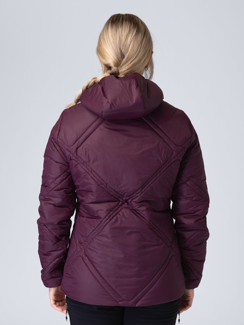 Martini Sportswear - Fullforce Padded Jacket G-LOFT® W - Giacche Primaloft e Gloft in seaport-scooter - vista laterale modello - Donna