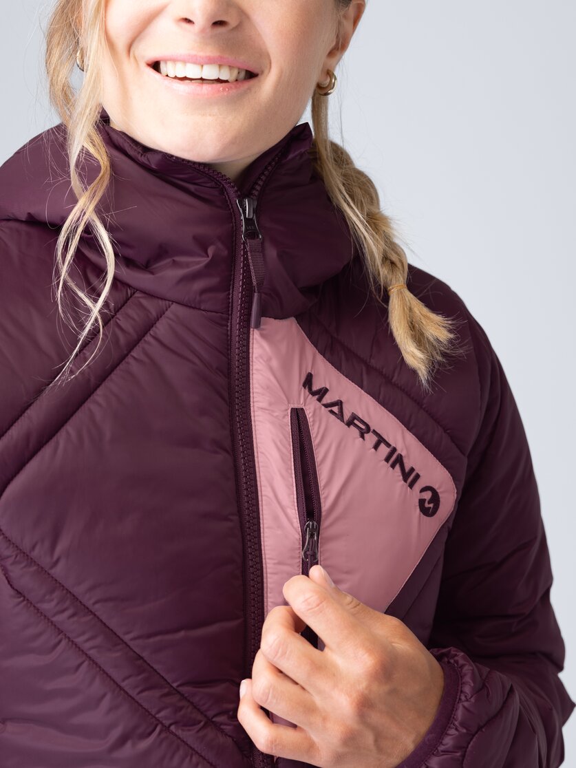 Martini Sportswear - Fullforce Padded Jacket G-LOFT® W - Primaloft & Gloft Jacken in seaport-scooter - Detail 4 - Damen