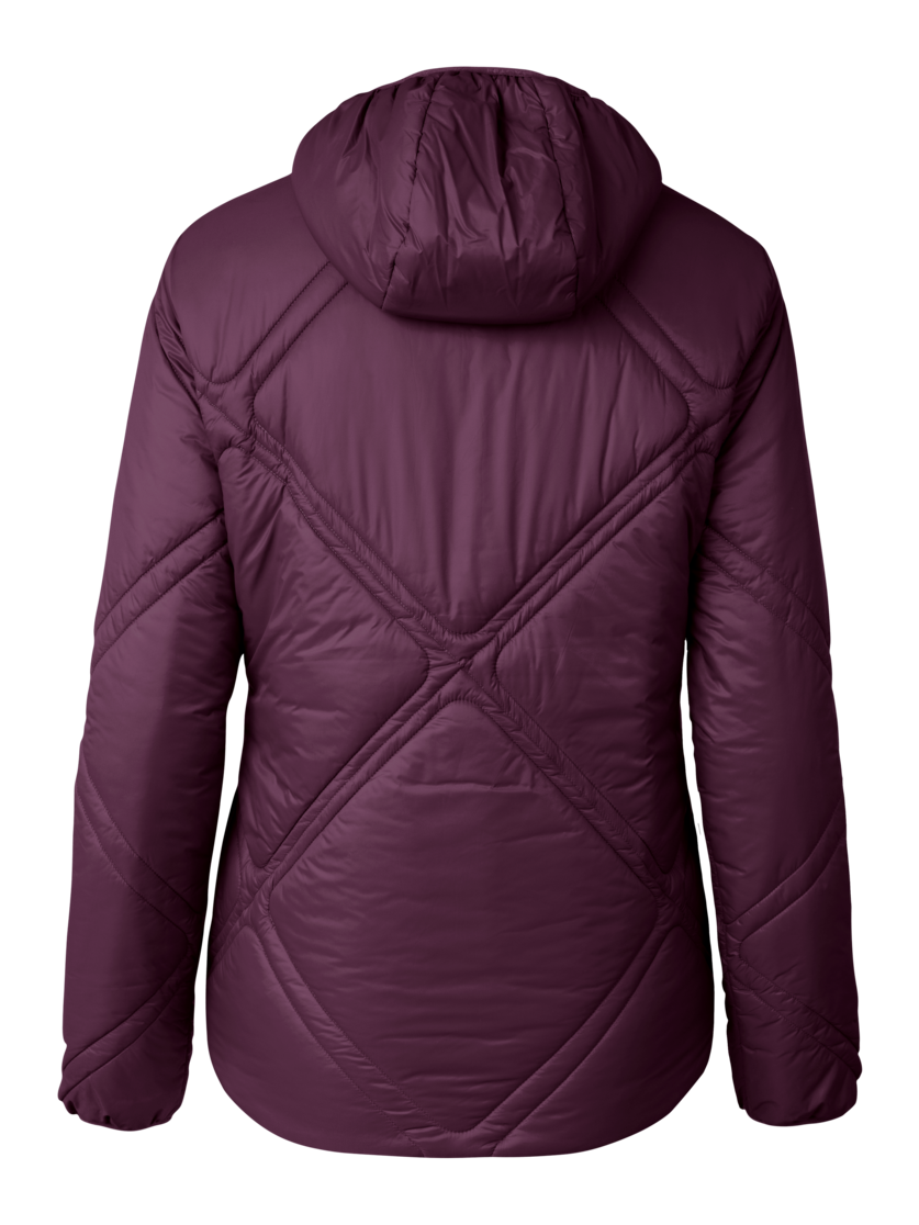 Martini Sportswear - Fullforce Padded Jacket G-LOFT® W - Primaloft & Gloft Jacken in fairy tale-primrose - Rückansicht - Damen