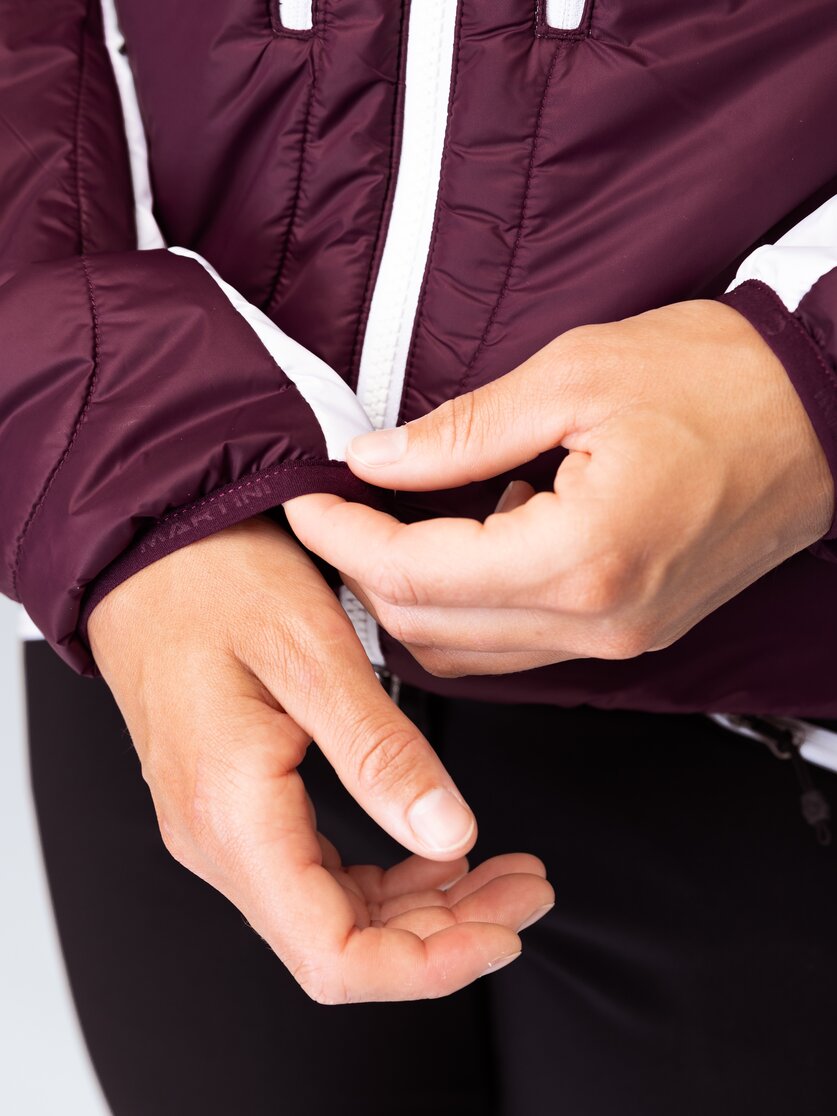 Martini Sportswear - Snowventure Padded Jacket Primaloft® W - Primaloft & Gloft Jacken in seaport-white - Detail 5 - Damen