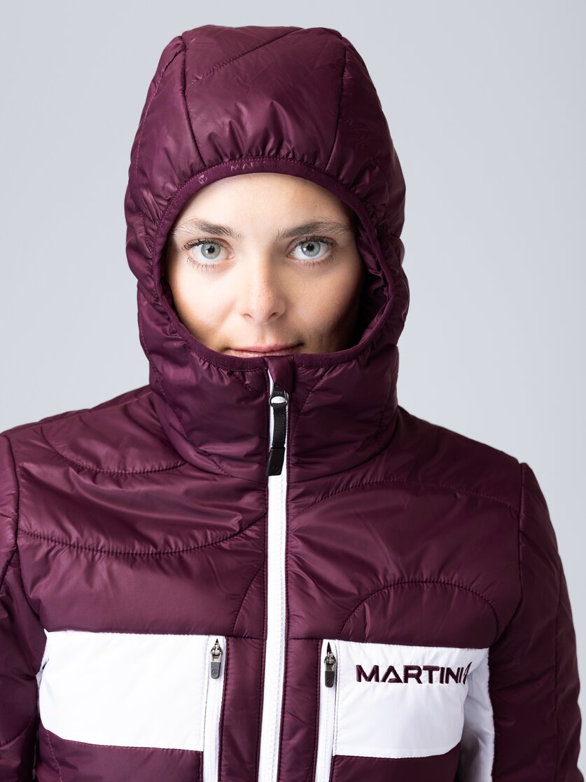 Martini Sportswear - Snowventure Padded Jacket Primaloft® W - Primaloft & Gloft Jacken in seaport-white - Detail 7 - Damen