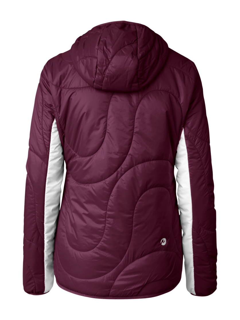 Martini Sportswear - Snowventure Padded Jacket Primaloft® W - Primaloft & Gloft Jacken in fairy tale-white - Rückansicht - Damen
