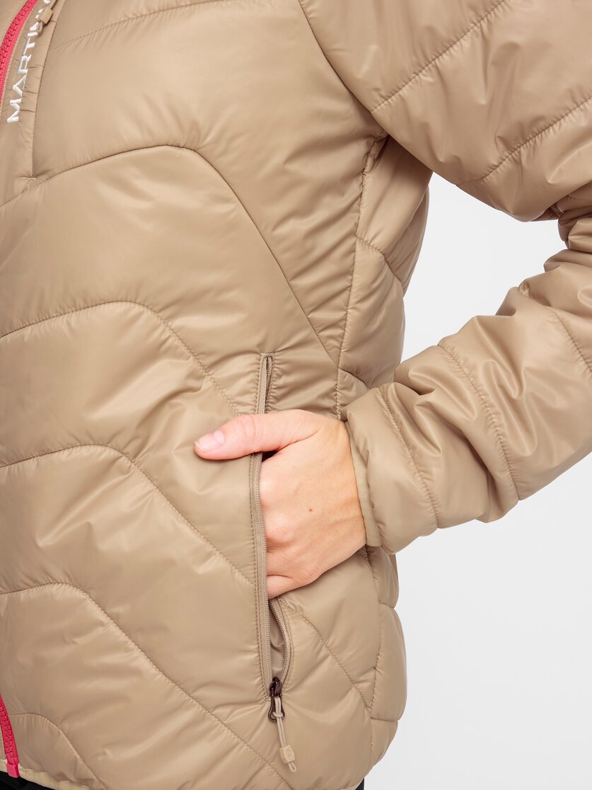 Martini Sportswear - Desire Padded Jacket Primaloft®W - Primaloft & Gloft Jackets in desert - Detail 2 - Women