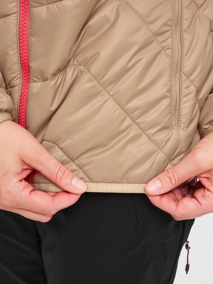 Martini Sportswear - Desire Padded Jacket Primaloft®W - Primaloft & Gloft Jacken in desert - Detail 4 - Damen