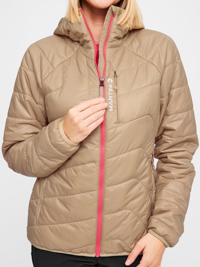 Martini Sportswear - Desire Padded Jacket Primaloft®W - Primaloft & Gloft Jacken in desert - Detail 5 - Damen