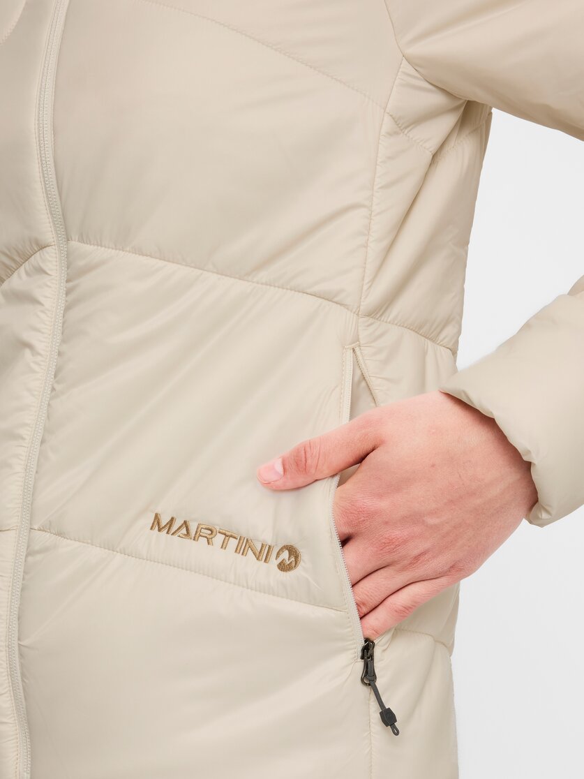 Martini Sportswear - Horizon Padded Jacket Primaloft®W - Primaloft & Gloft Jackets in off white - Detail 3 - Women