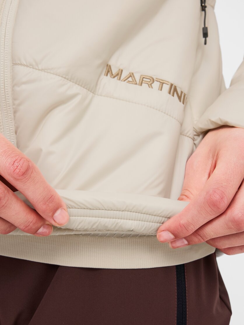 Martini Sportswear - Horizon Padded Jacket Primaloft®W - Primaloft & Gloft Jackets in off white - Detail 6 - Women