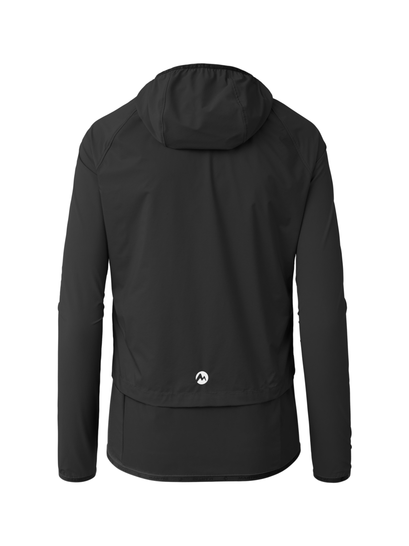 Martini Sportswear - Hillclimb WB Hybrid Hooded Jacket W - Hybridjacken in black - Rückansicht - Damen