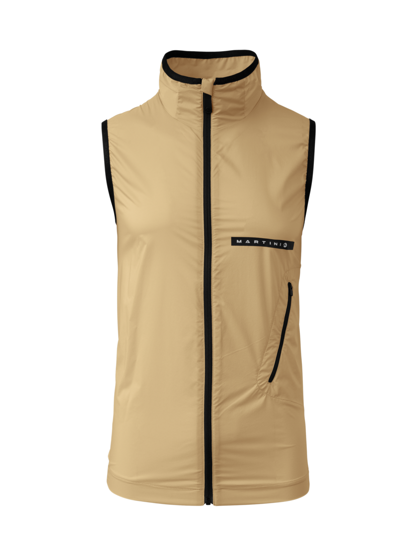 Martini Sportswear - Hillclimb WB Hybrid Vest M - Westen in sandstone - Vorderansicht - Herren