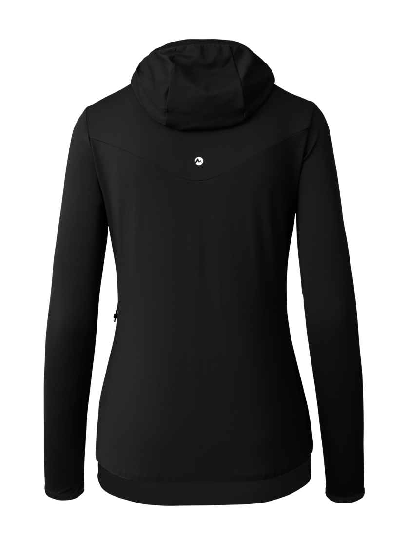 Martini Sportswear - Alpmate Hybrid Jacket G-Loft® W - Hybrid jackets in black - rear view - Women