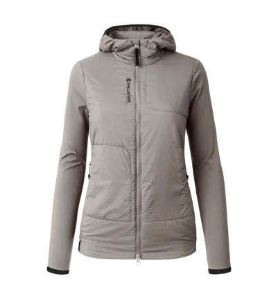 Martini Sportswear - Alpmate Hybrid Jacket G-Loft® W - Hybrid jackets in stone-black - front view - Women