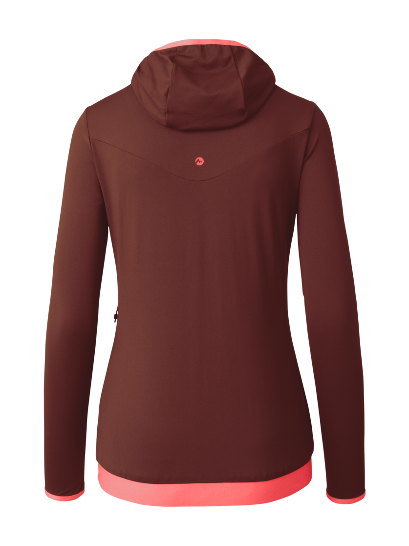 Martini Sportswear - Alpmate Hybrid Jacket G-Loft® W - Giacche ibride in peakan-punch - vista posteriore - Donna