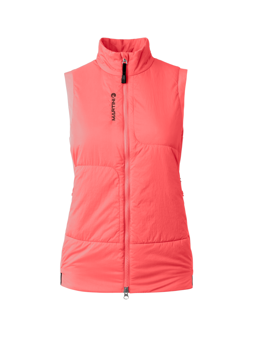 Martini Sportswear - Alpmate Hybrid Vest G-Loft® W - Westen in punch - Vorderansicht - Damen