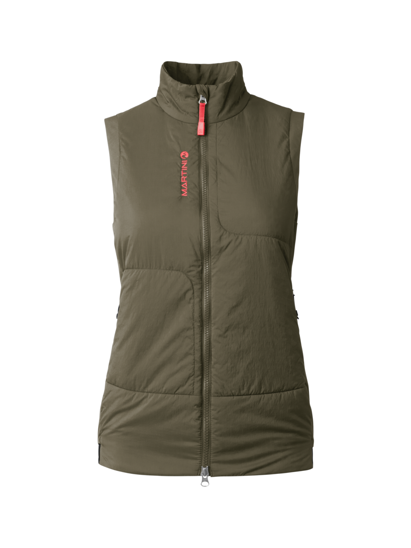 Martini Sportswear - Alpmate Hybrid Vest G-Loft® W - Westen in moss - Vorderansicht - Damen