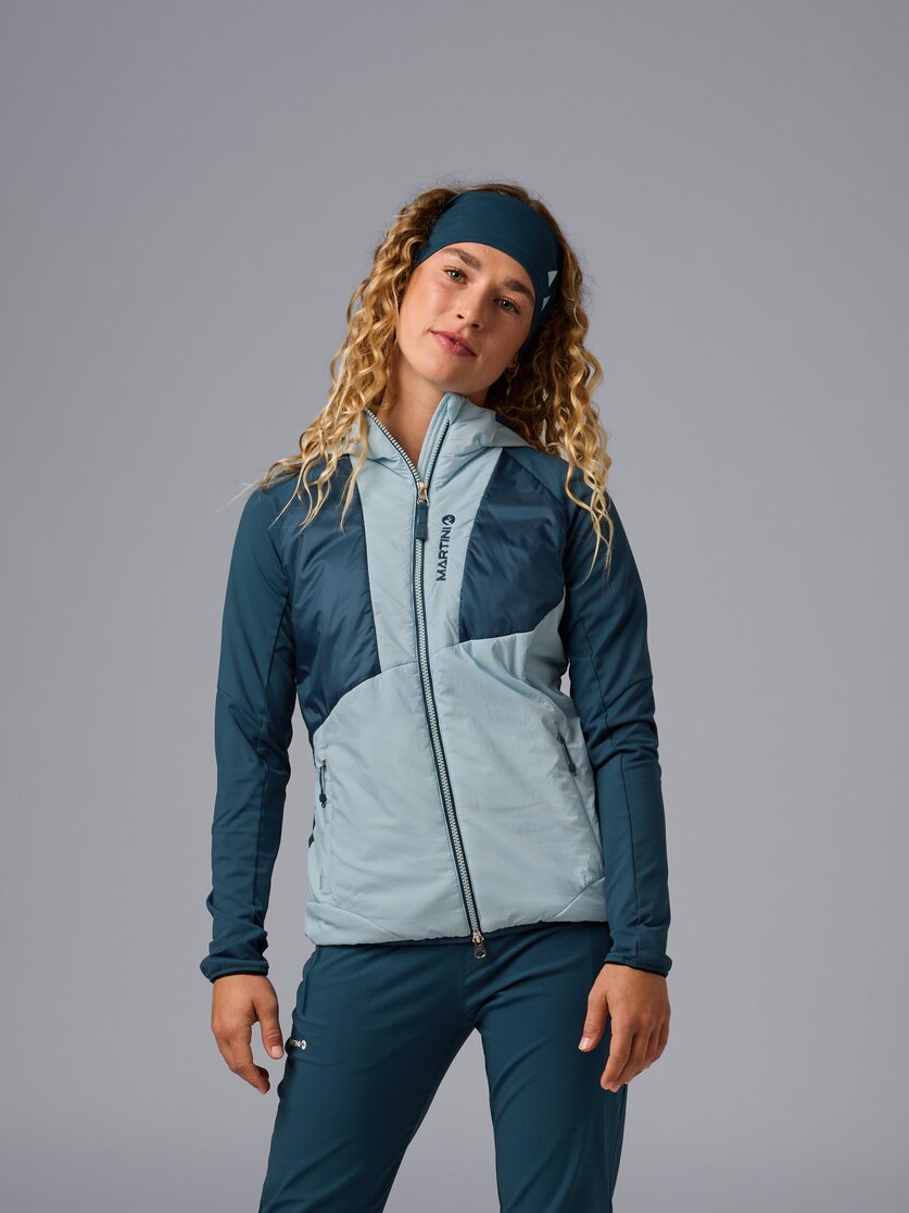 Martini Sportswear - Hillclimb Hybrid Jacket Primaloft® W - Hybridjacken in black - Vorderansicht Model - Damen