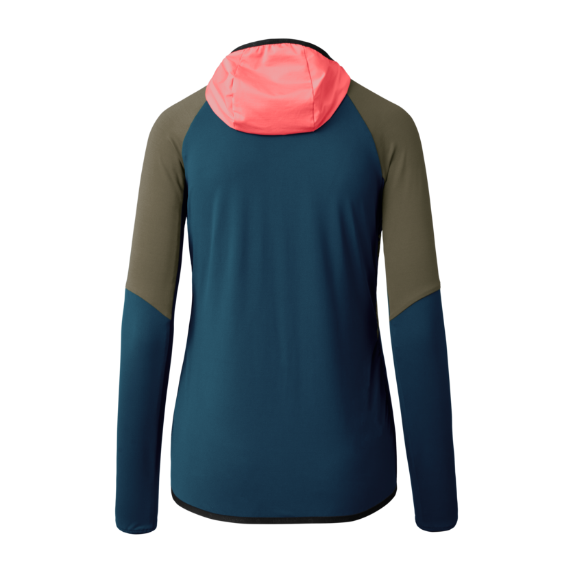 Martini Sportswear - Hillclimb Hybrid Jacket Primaloft® W - Hybridjacken in poseidon-moss - Rückansicht - Damen