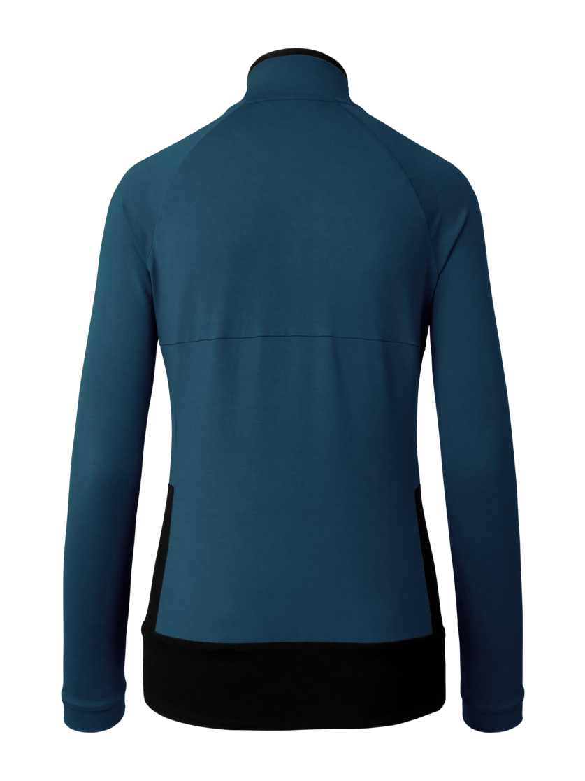 Martini Sportswear - Via Midlayer Jacket W - Midlayers in poseidon-black - Rückansicht - Damen