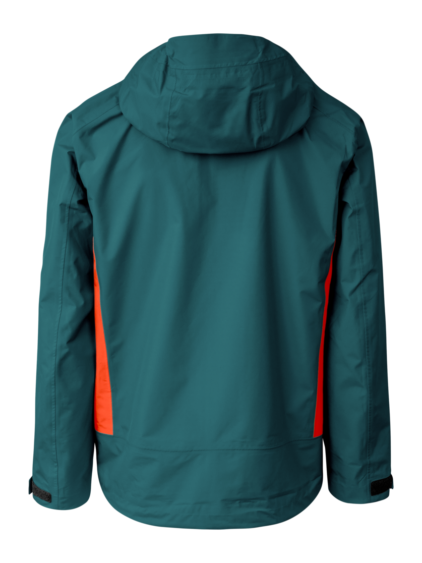 Martini Sportswear - Yalca 2.5L Jacket M - Hardshell jackets in seaport-lava - rear view - Men