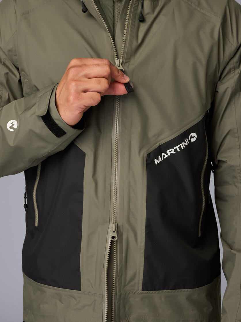 Martini Sportswear - Yalca 2.5L Jacket M - Hardshell Jacken in black - Detail 5 - Herren