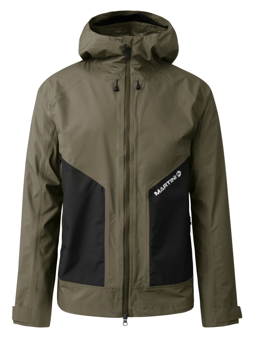 Martini Sportswear - Yalca 2.5L Jacket M - Hardshell Jacken in moss-black - Vorderansicht - Herren