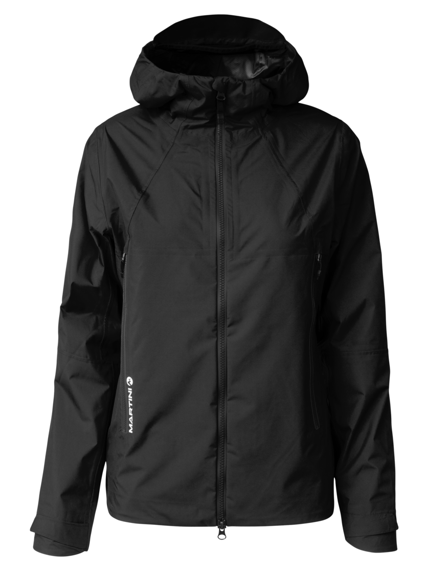 Martini Sportswear - Yalca 2.5L Jacket W - Giacche Hardshell in black - vista frontale - Donna