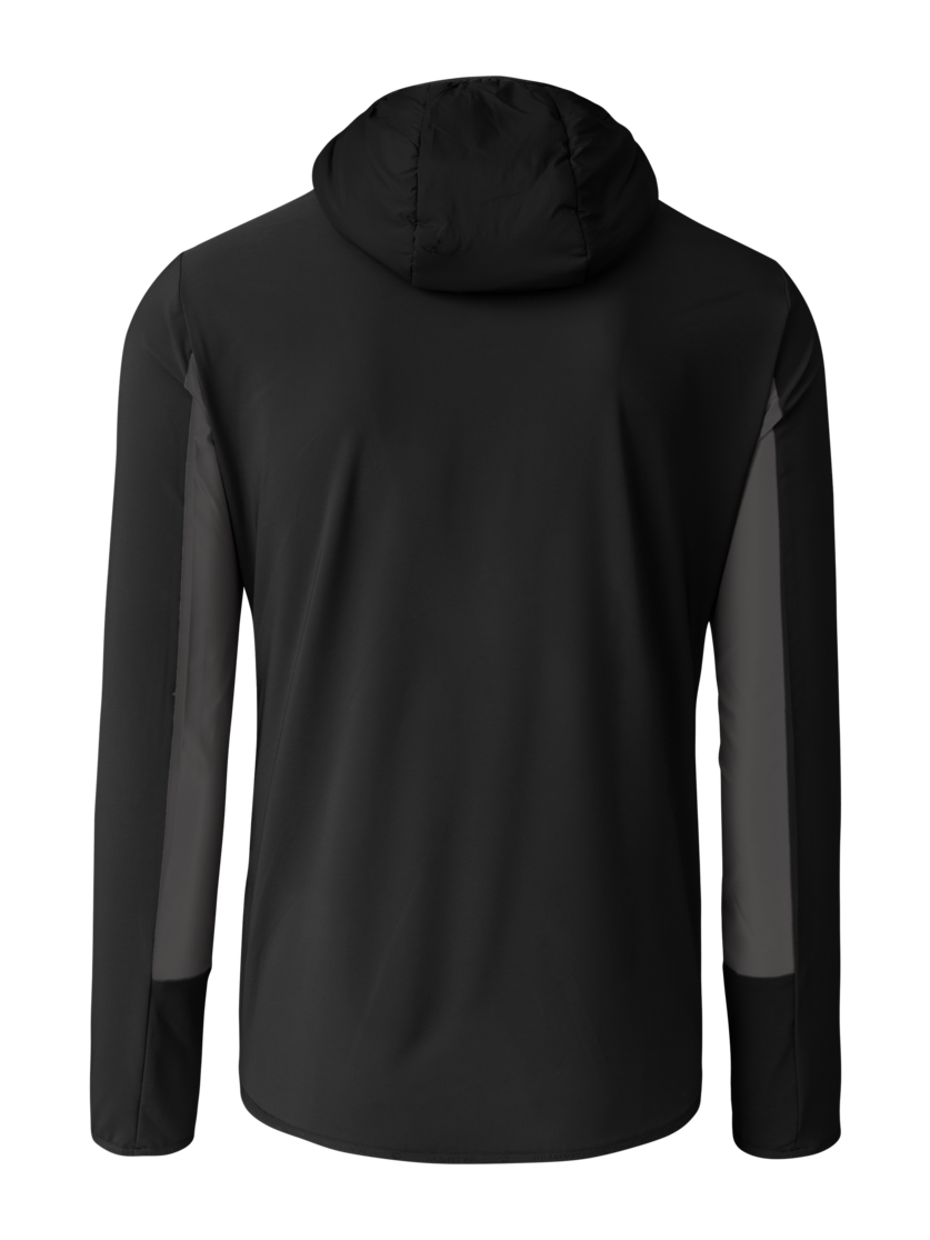 Martini Sportswear - Snowventure Hybrid Jacket G-LOFT® M - Hybridjacken in black-steel - Rückansicht - Herren