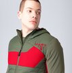 Martini Sportswear - Snowventure Hybrid Jacket G-LOFT® M - Hybridjacken in mosstone-mars - Detail 1 - Herren
