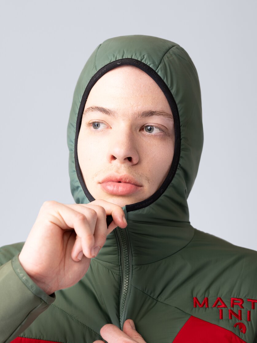 Martini Sportswear - Snowventure Hybrid Jacket G-LOFT® M - Hybridjacken in mosstone-mars - Detail 8 - Herren