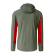 Martini Sportswear - Snowventure Hybrid Jacket G-LOFT® M - Hybridjacken in mosstone-mars - Rückansicht - Herren