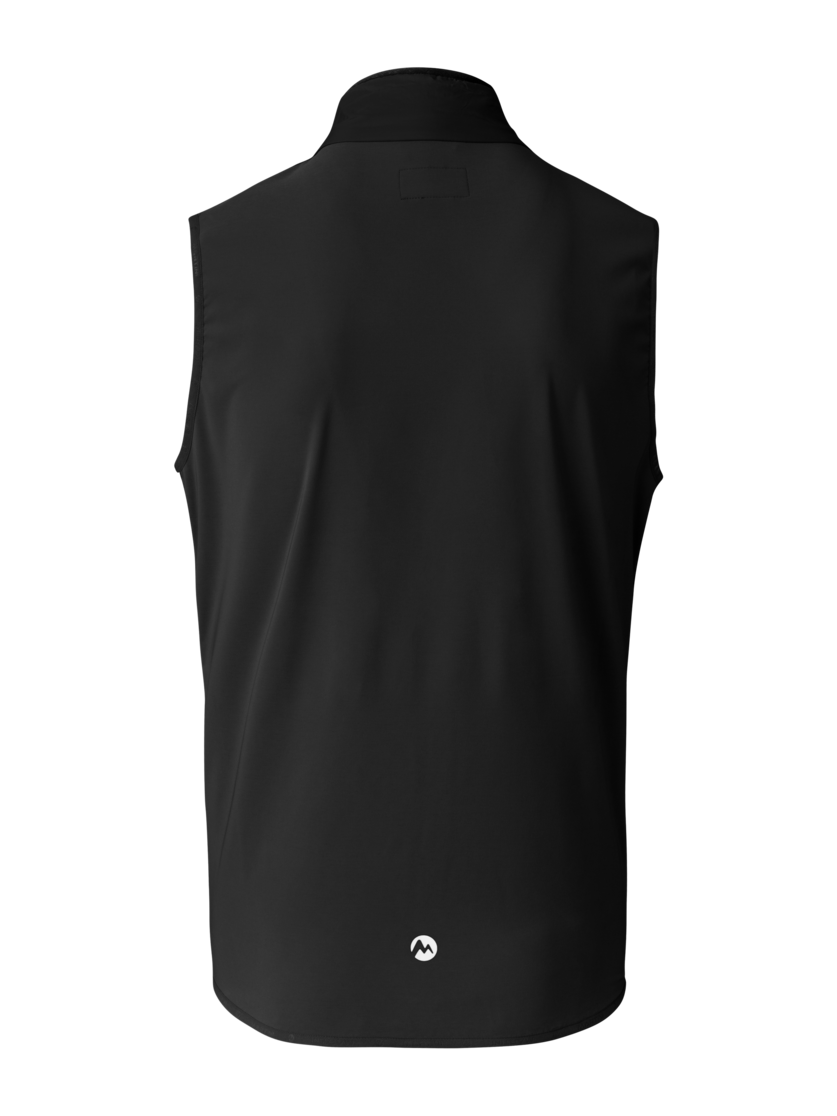 Martini Sportswear - Snowventure Hybrid Vest G-LOFT® M - Westen in black-steel - Rückansicht - Herren