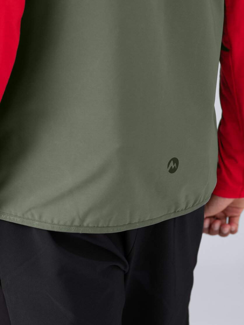 Martini Sportswear - Snowventure Hybrid Vest G-LOFT® M - Westen in seaport-lava - Detail 3 - Herren