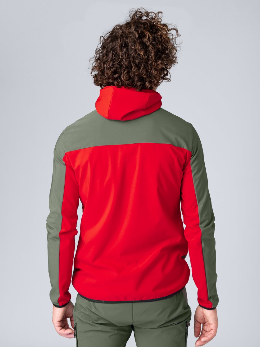 Martini Sportswear - Firstline Hybrid Jacket G-LOFT® M - Hybridjacken in seaport-lava - Rückansicht Model - Herren