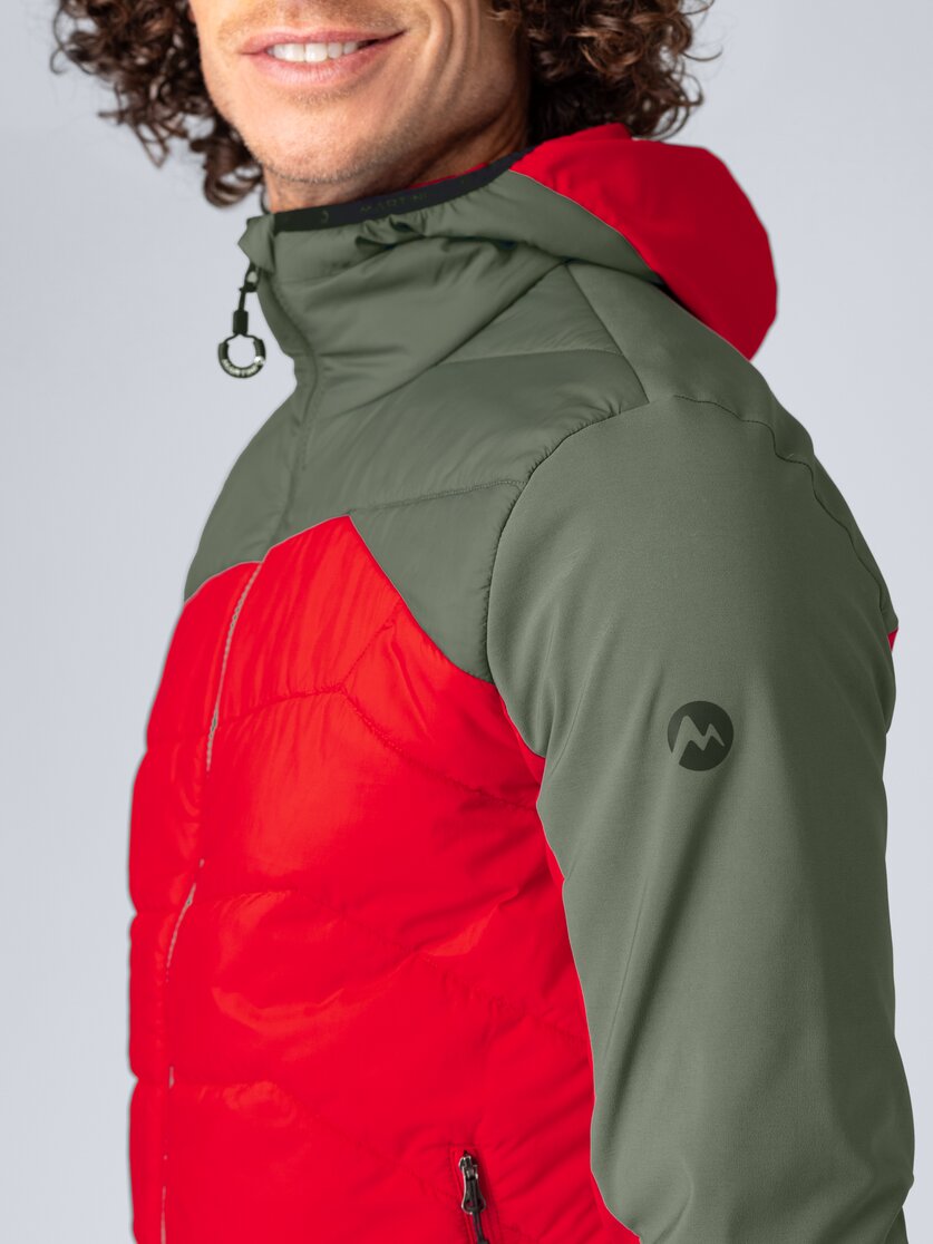 Martini Sportswear - Firstline Hybrid Jacket G-LOFT® M - Hybridjacken in seaport-lava - Detail 2 - Herren