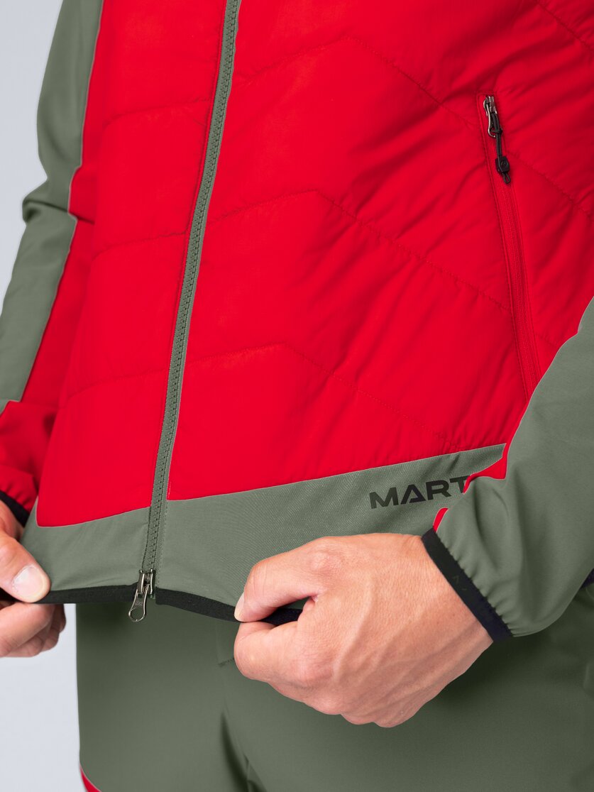 Martini Sportswear - Firstline Hybrid Jacket G-LOFT® M - Hybridjacken in seaport-lava - Detail 5 - Herren