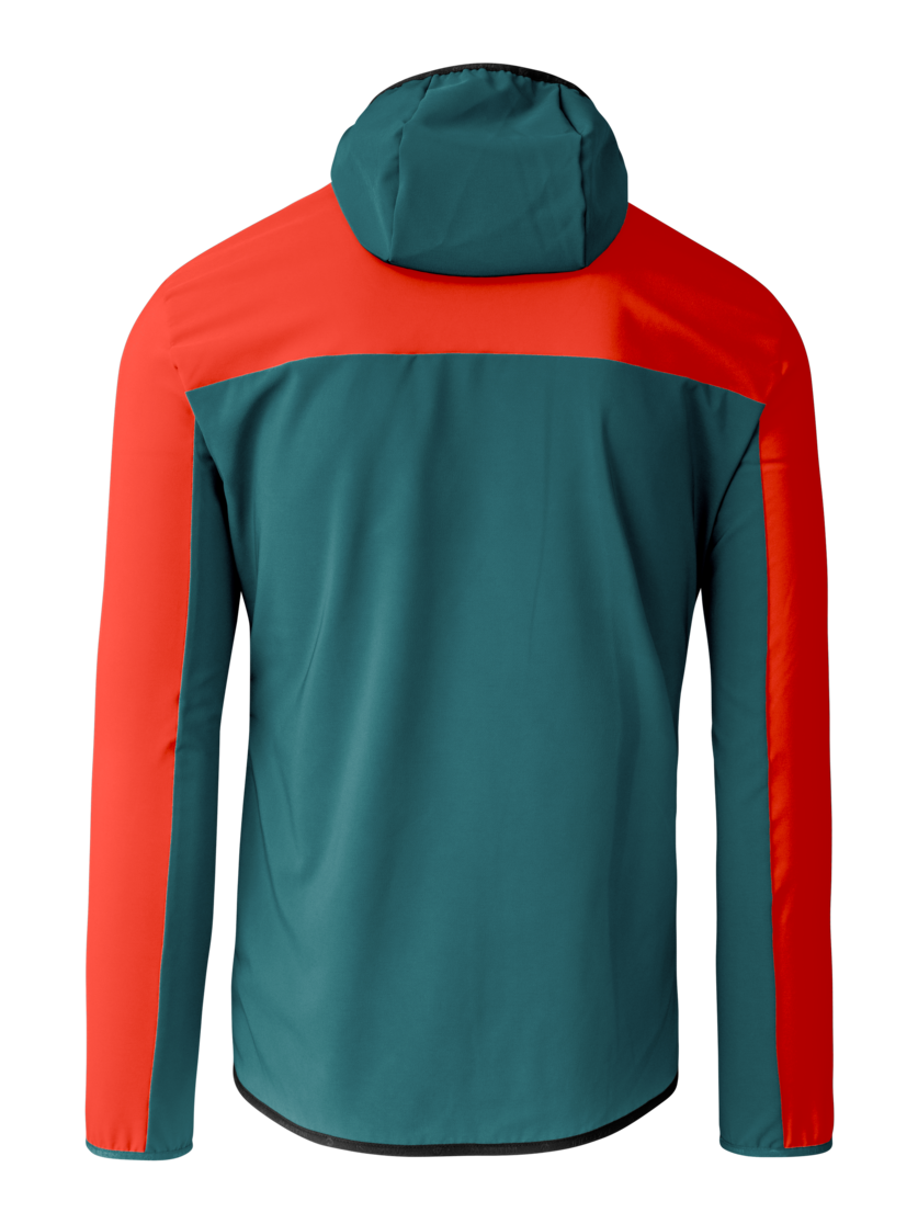 Martini Sportswear - Firstline Hybrid Jacket G-LOFT® M - Hybridjacken in seaport-lava - Rückansicht - Herren
