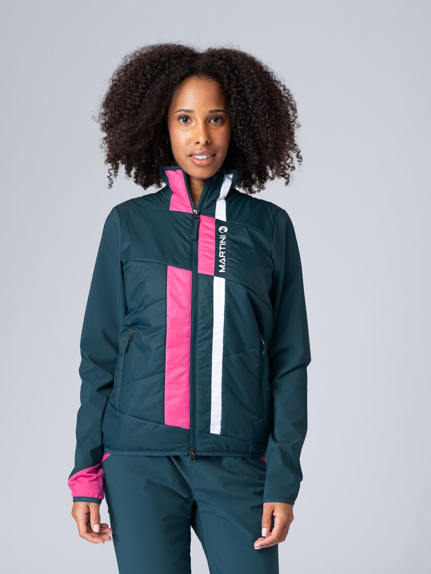 Martini Sportswear - Glint Hybrid Jacket Primaloft® W - Hybrid jackets in fairy tale-primrose - front view model - Women