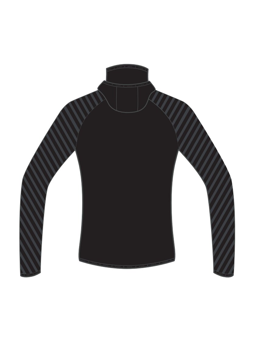 Martini Sportswear - Timebeat Midlayer Jacket Uni  - Race suits - tops in granite-black - vista posteriore - Unisex