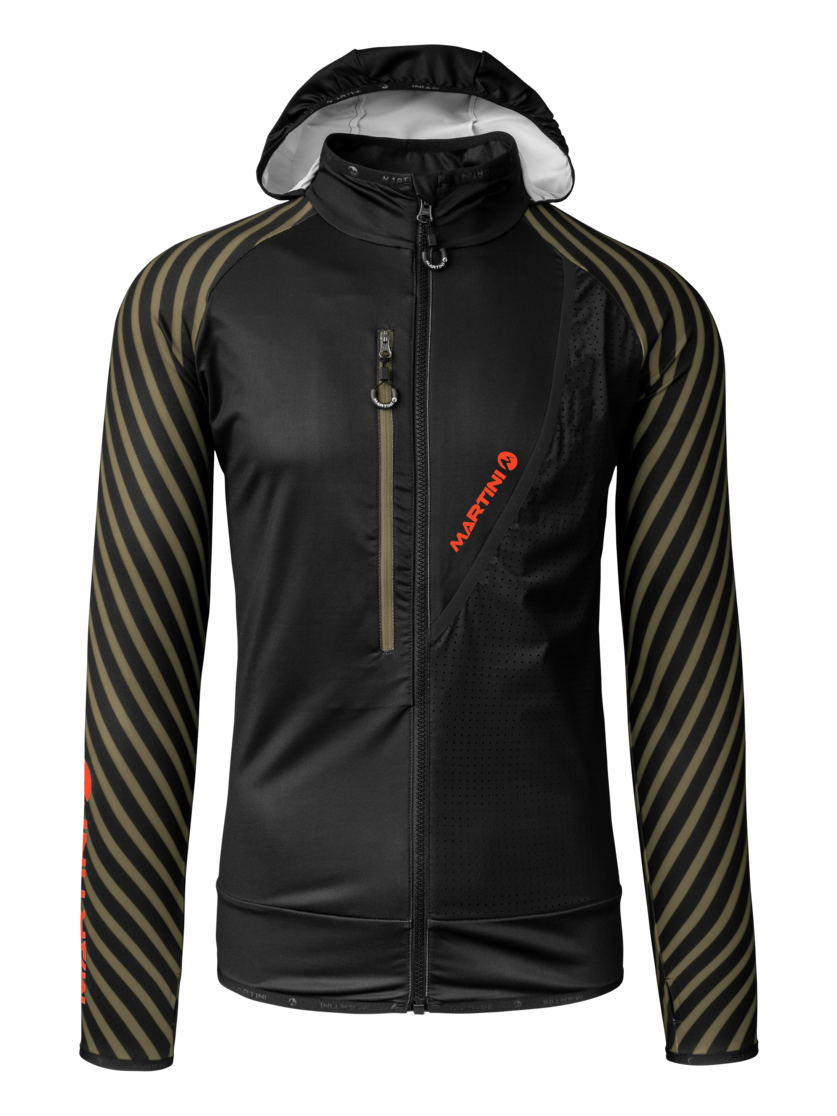 Martini Sportswear - Timebeat Midlayer Jacket Uni  - Rennanzug - Oberteile in spanish green-black - Vorderansicht - Unisex