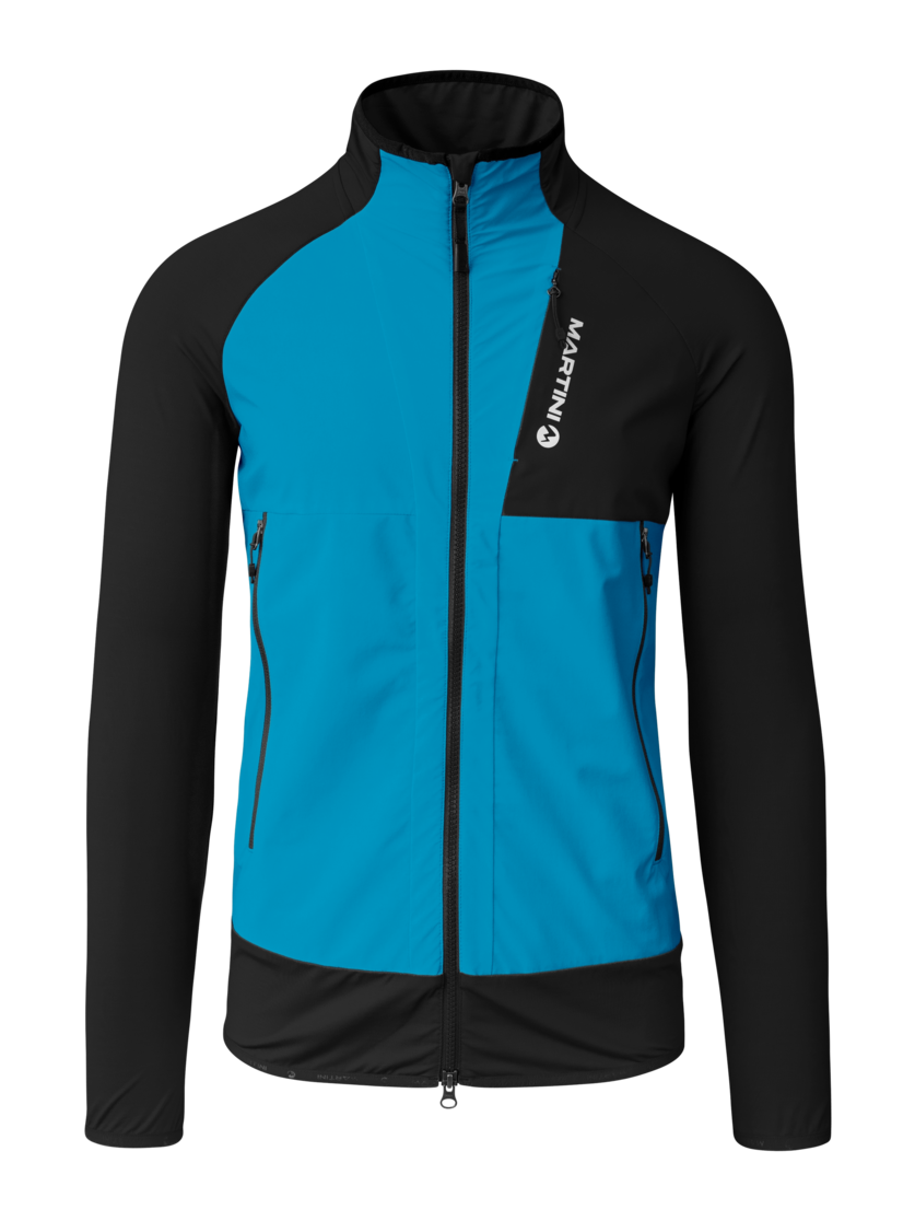 Martini Sportswear - Yalca Hybrid Windbreaker Jacket M - Hybridjacken in mosstone-mars - Vorderansicht - Herren