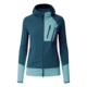 Martini Sportswear - Yalca Hybrid Windbreaker Jacket W - Giacche ibride in poseidon-surf - vista frontale - Donna