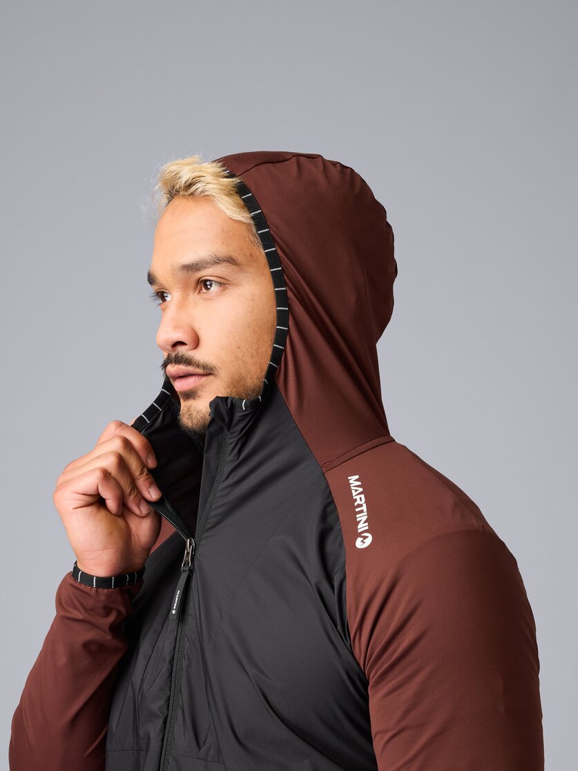 Martini Sportswear - Trektech Hybrid Windbreaker Jacket M - Hybridjacken in black - Detail 1 - Herren