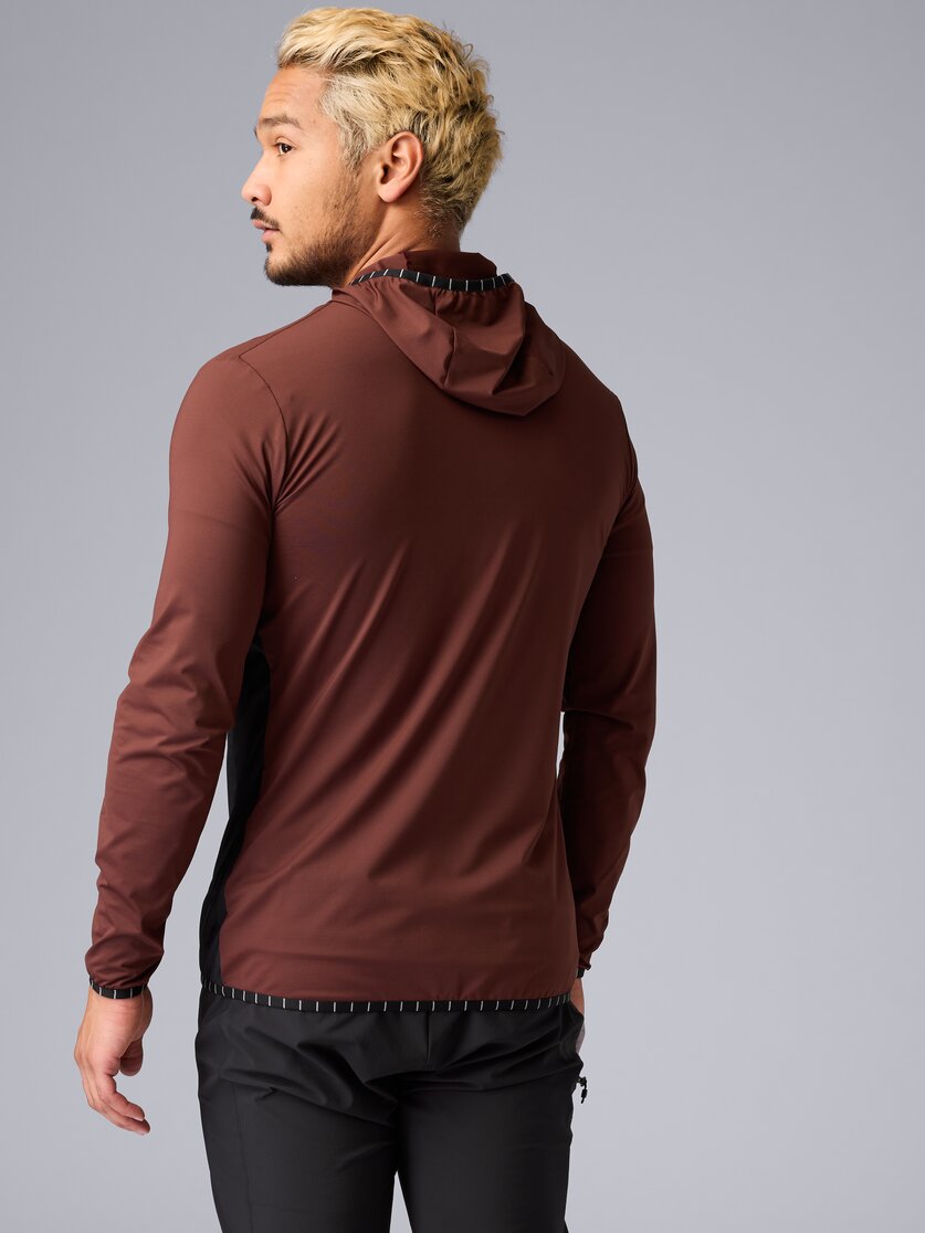 Martini Sportswear - Trektech Hybrid Windbreaker Jacket M - Hybridjacken in black - Rückansicht Model - Herren