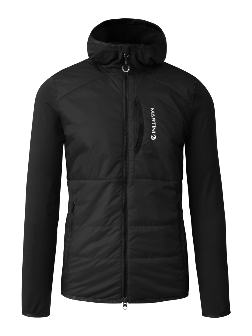 Martini Sportswear - Alpmate Hybrid Jacket Primaloft® M - Hybridjacken in black - Vorderansicht - Herren
