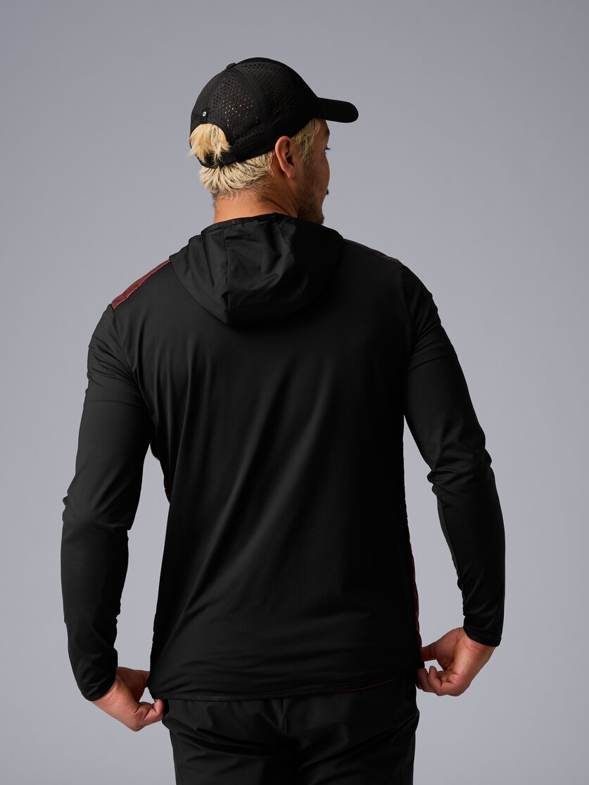 Martini Sportswear - Alpmate Hybrid Jacket Primaloft® M - Giacche ibride in black - vista laterale modello - Uomo