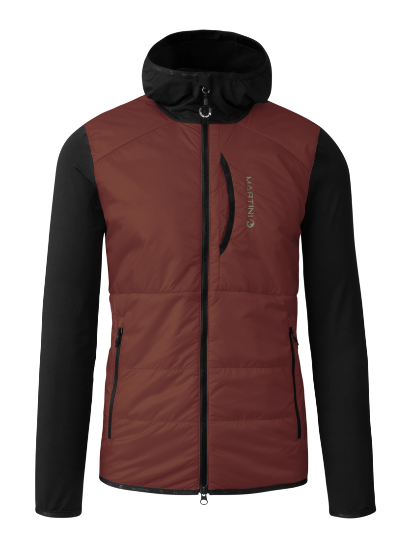 Martini Sportswear - Alpmate Hybrid Jacket Primaloft® M - Giacche ibride in peakan-black - vista frontale - Uomo