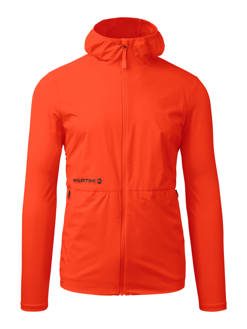 Martini Sportswear - Original Hybrid Windbreaker Jacket M - Windbreaker Jacken in lava - Vorderansicht - Herren