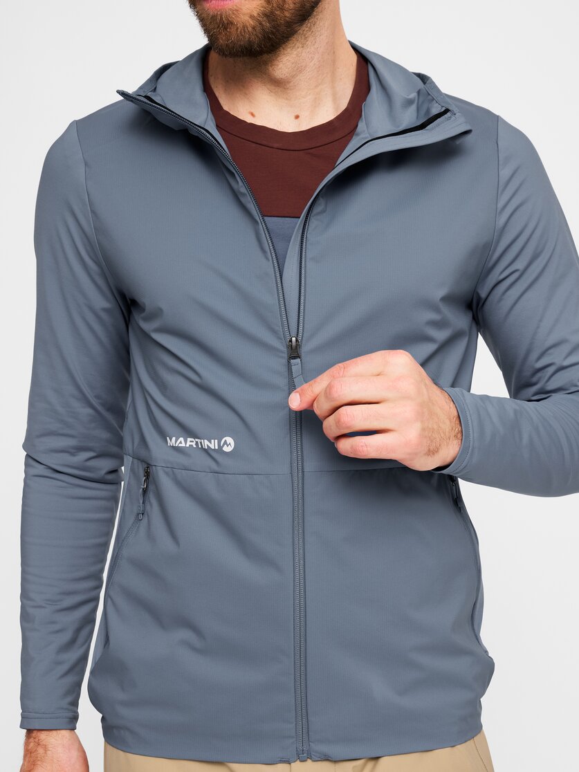 Martini Sportswear - Original Hybrid Windbreaker Jacket M - Giacca a vento in moon - Dettaglio 1 - Uomo