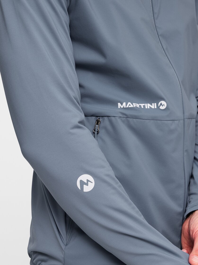 Martini Sportswear - Original Hybrid Windbreaker Jacket M - Giacca a vento in moon - Dettaglio 3 - Uomo